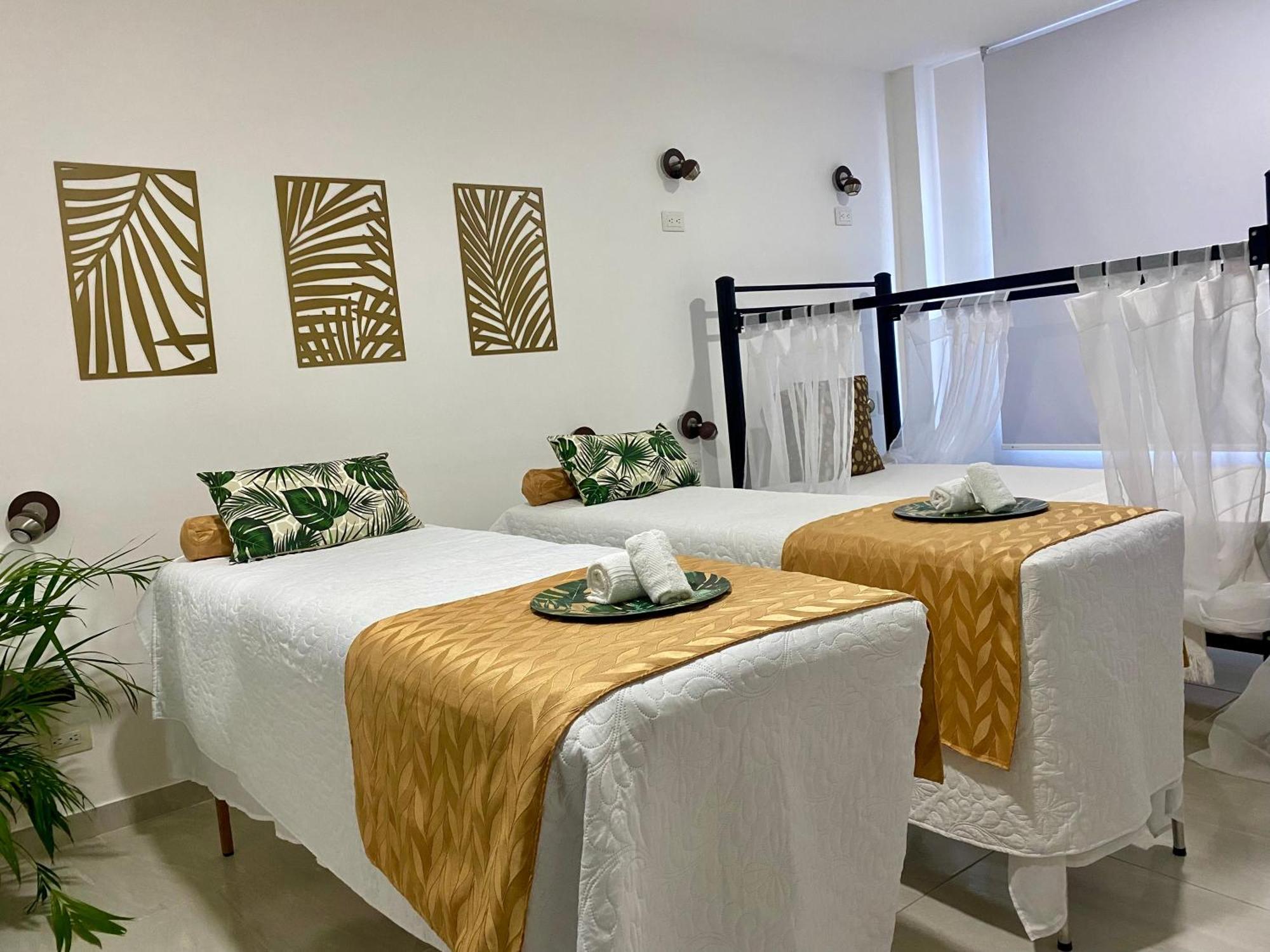 Makena La Boquilla Beach Hostel Cartagène Extérieur photo