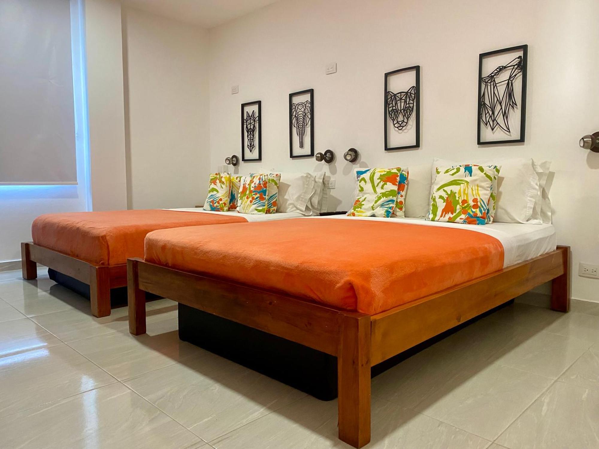 Makena La Boquilla Beach Hostel Cartagène Chambre photo