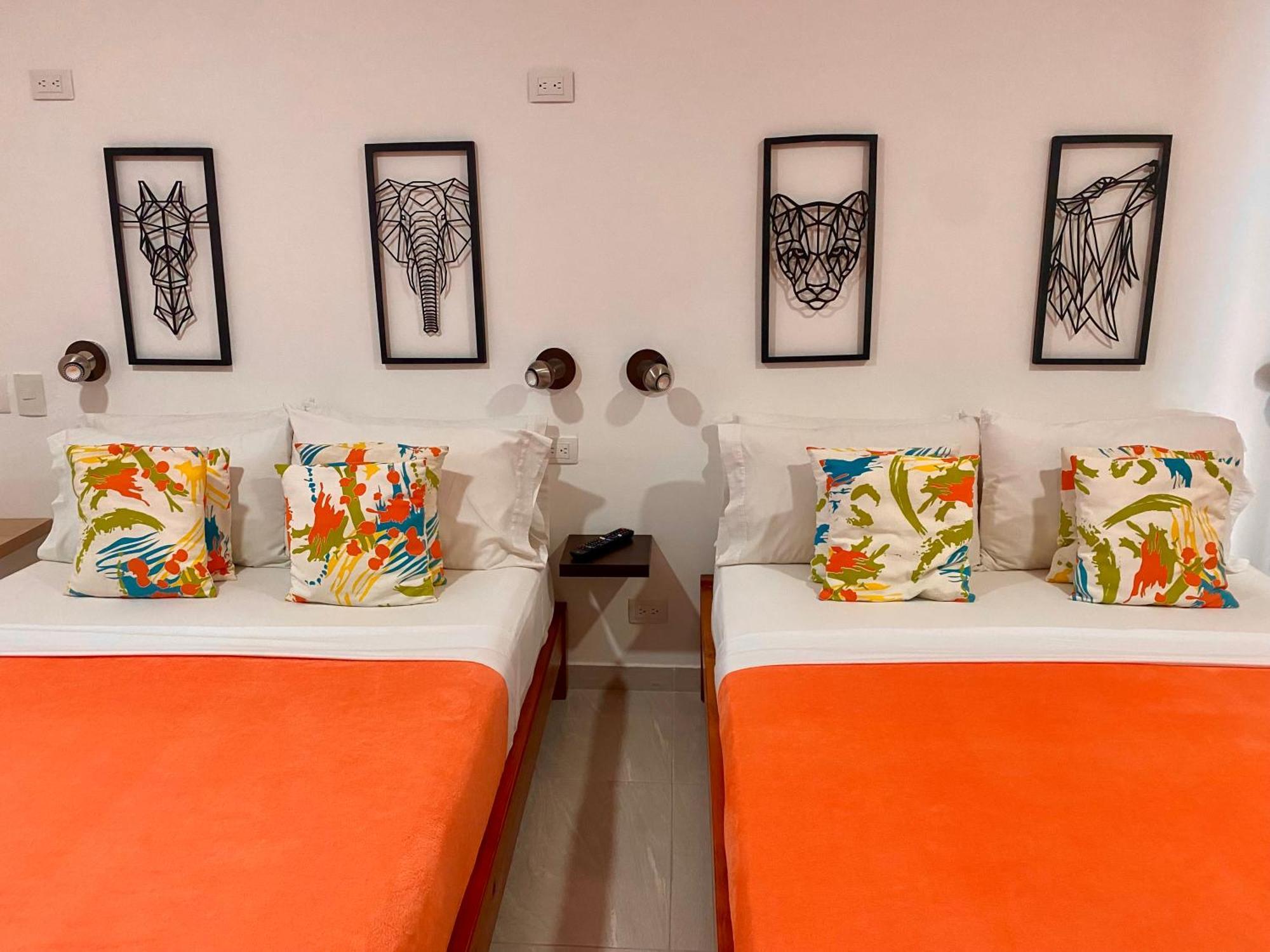 Makena La Boquilla Beach Hostel Cartagène Chambre photo