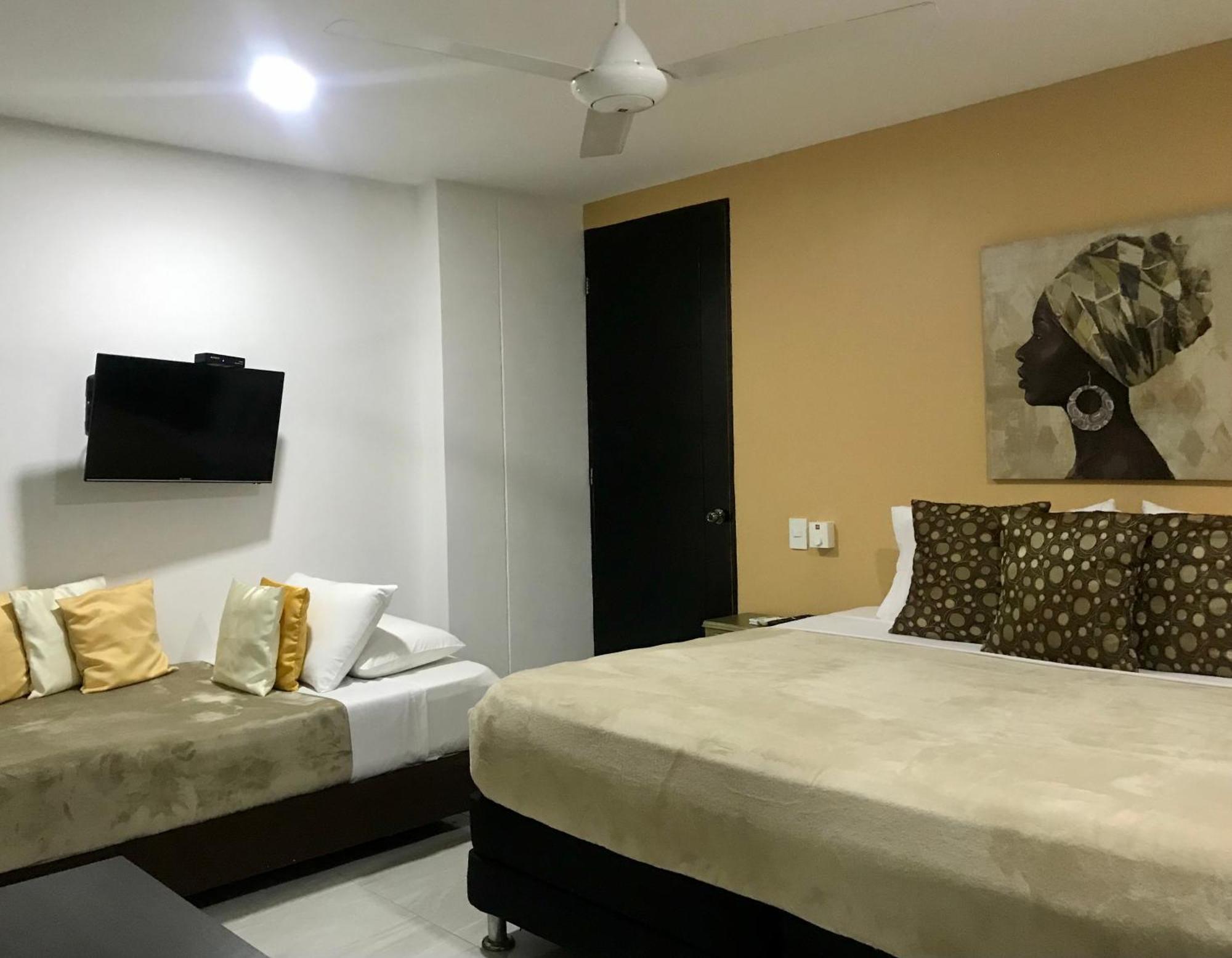 Makena La Boquilla Beach Hostel Cartagène Chambre photo