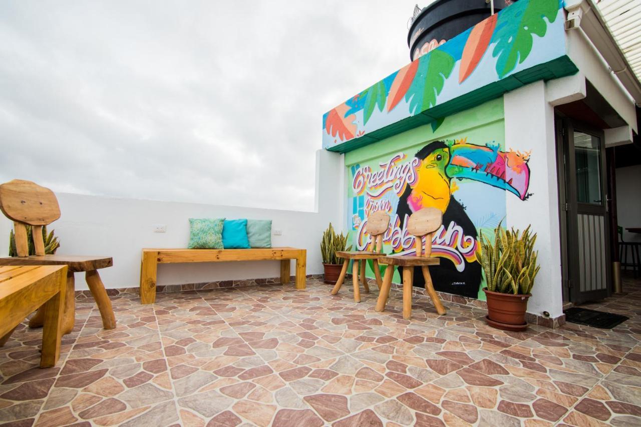 Makena La Boquilla Beach Hostel Cartagène Extérieur photo